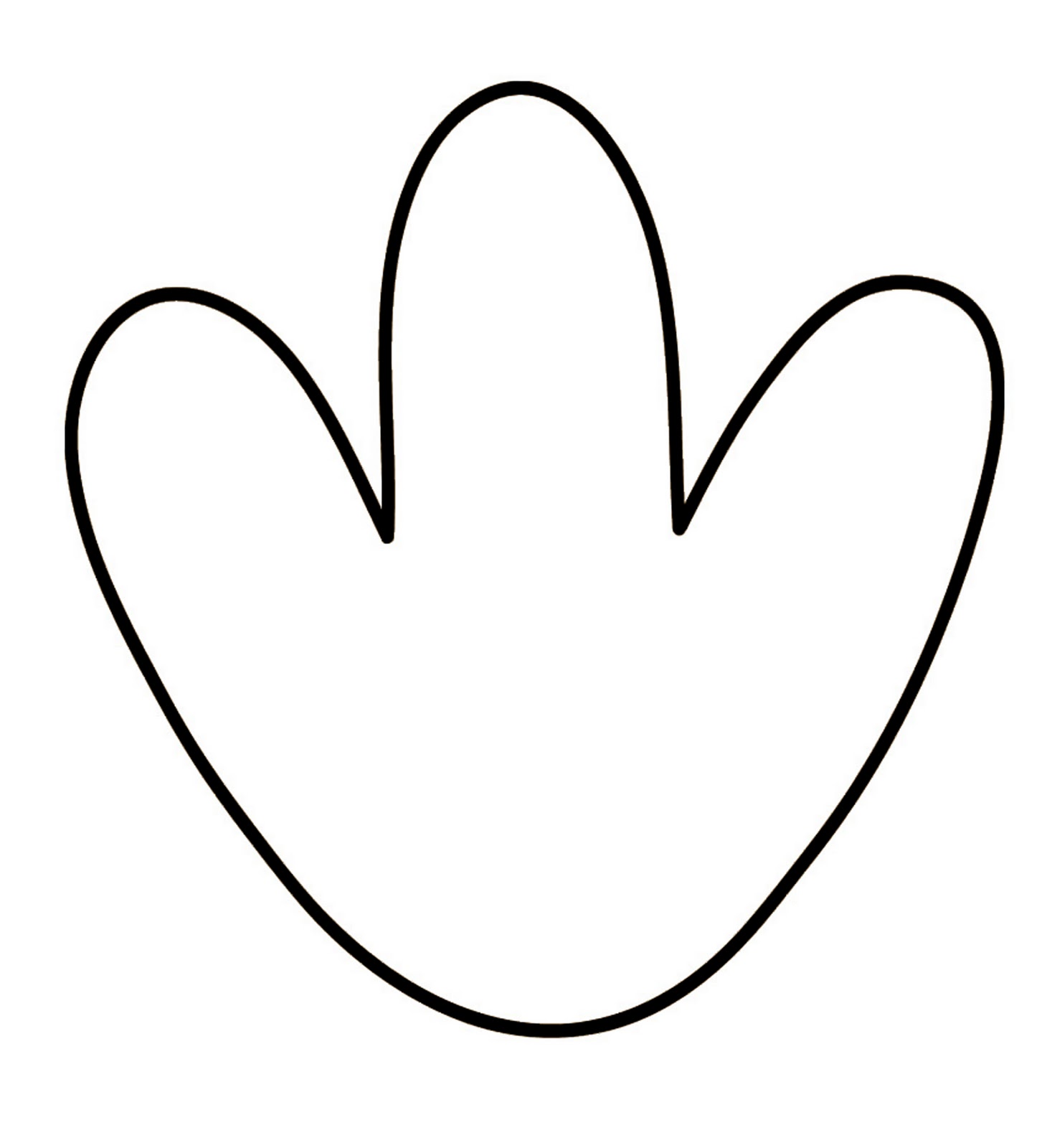 turkey feet drawing